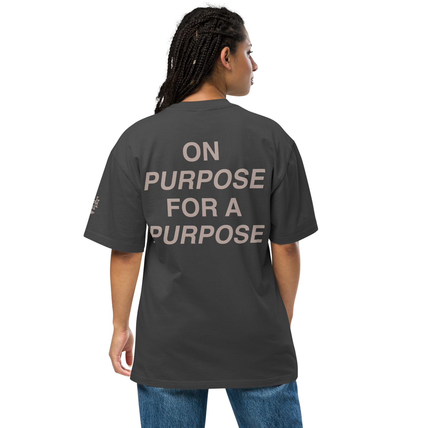 God Made You - Unisex Oversized Faded Tee