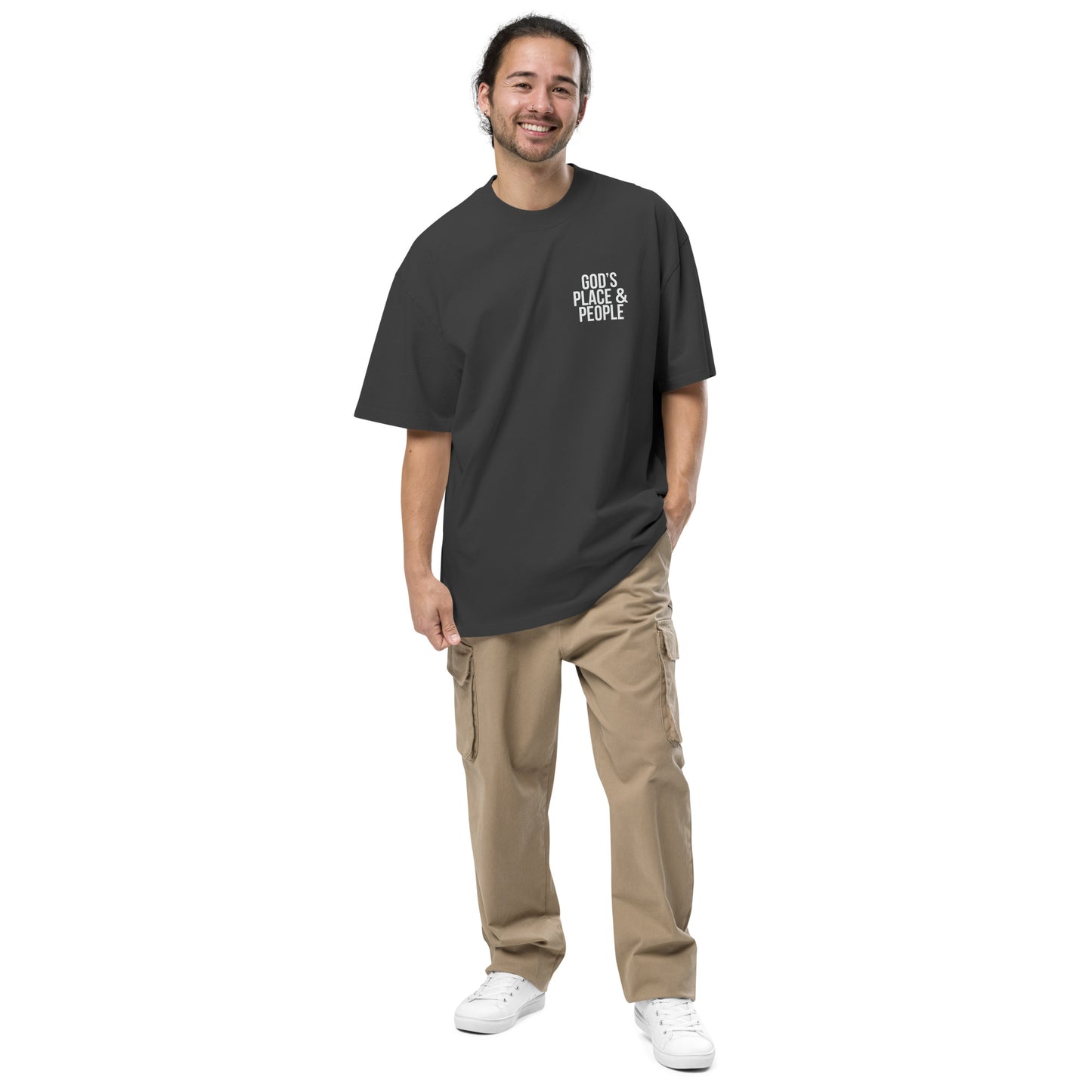 In Bakersfield as in Heaven: Oversized Faded Tee