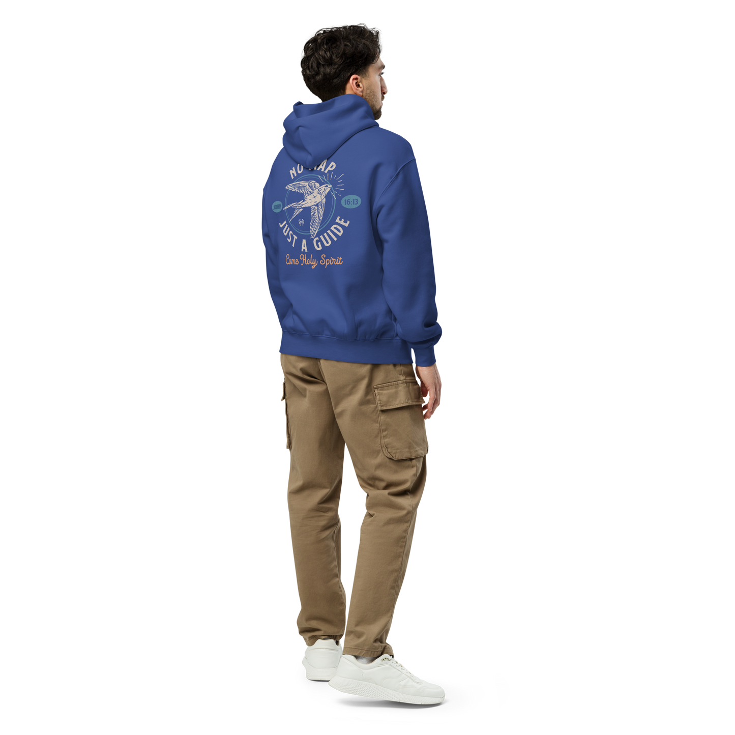 No Map, Just a Guide: Unisex Oversized Hoodie