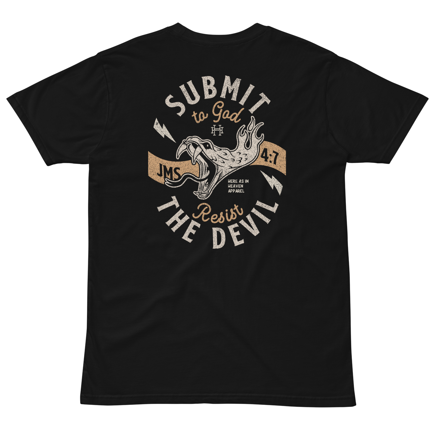 Submit to God | Resist the Devil: Unisex Premium Tee