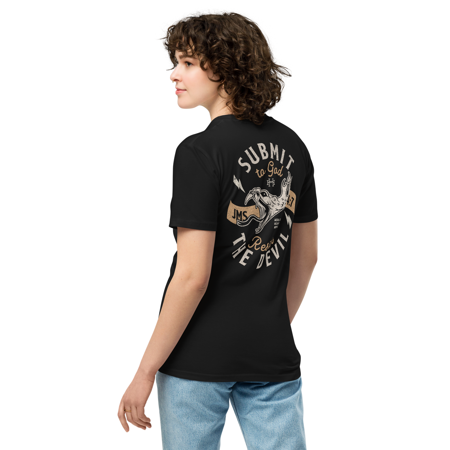 Submit to God | Resist the Devil: Unisex Premium Tee
