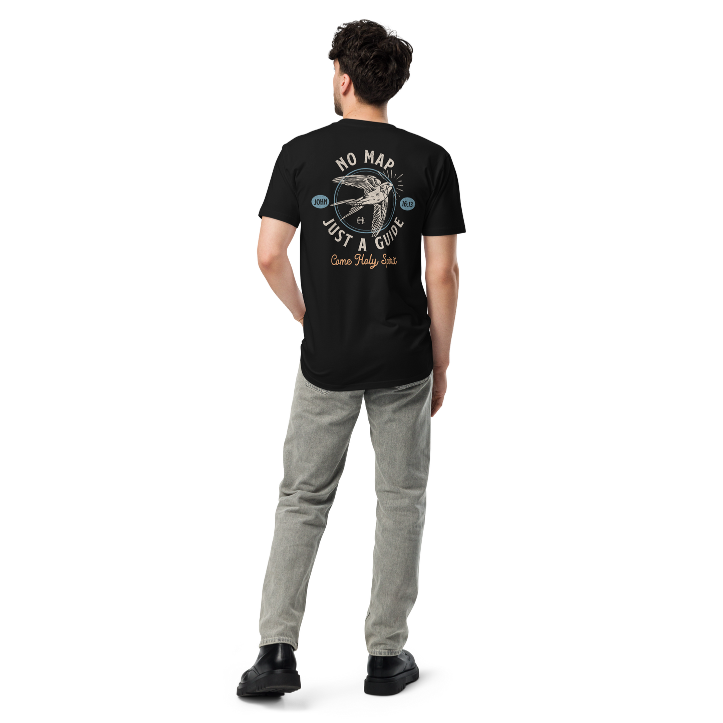 No Map, Just a Guide: Unisex Premium Tee