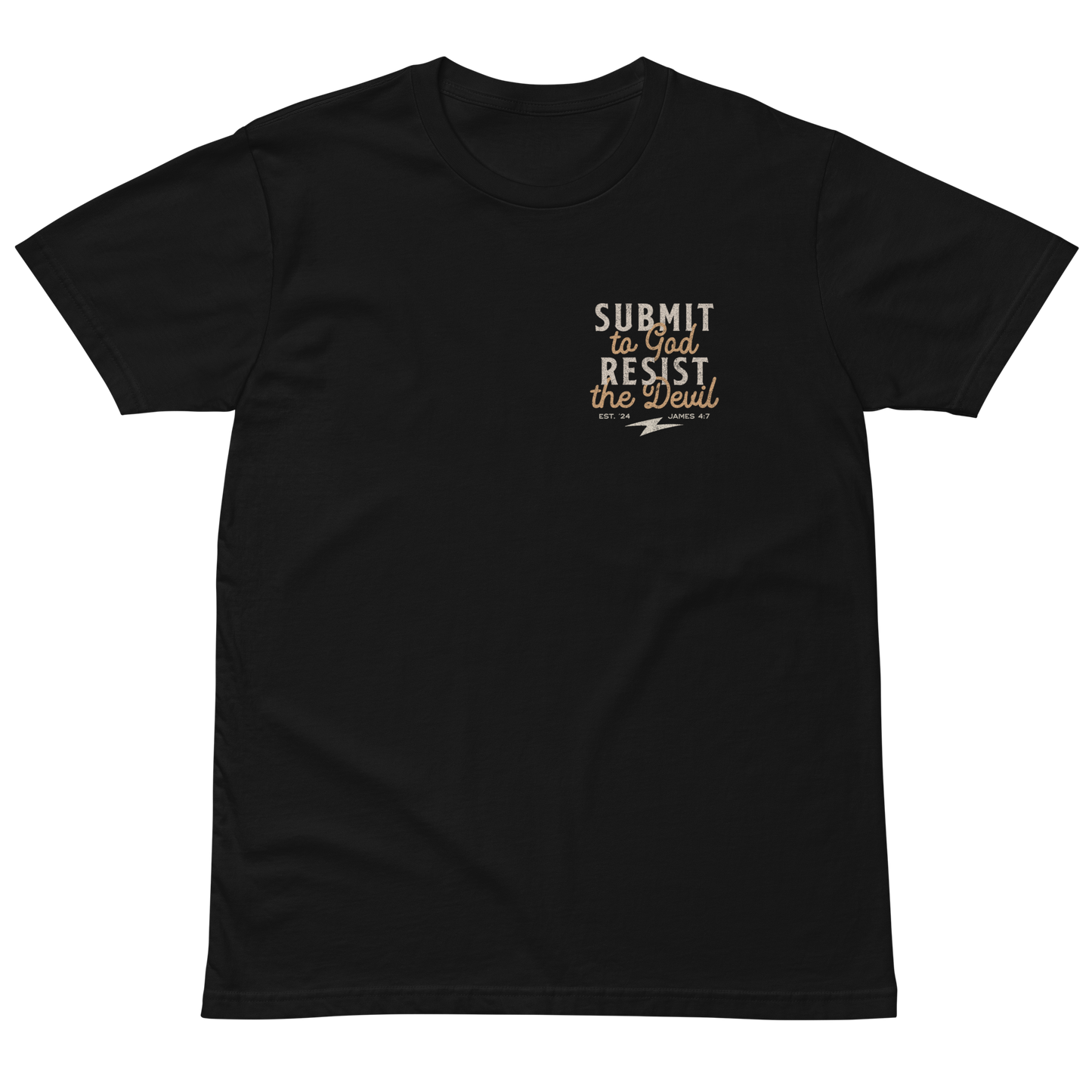 Submit to God | Resist the Devil: Unisex Premium Tee