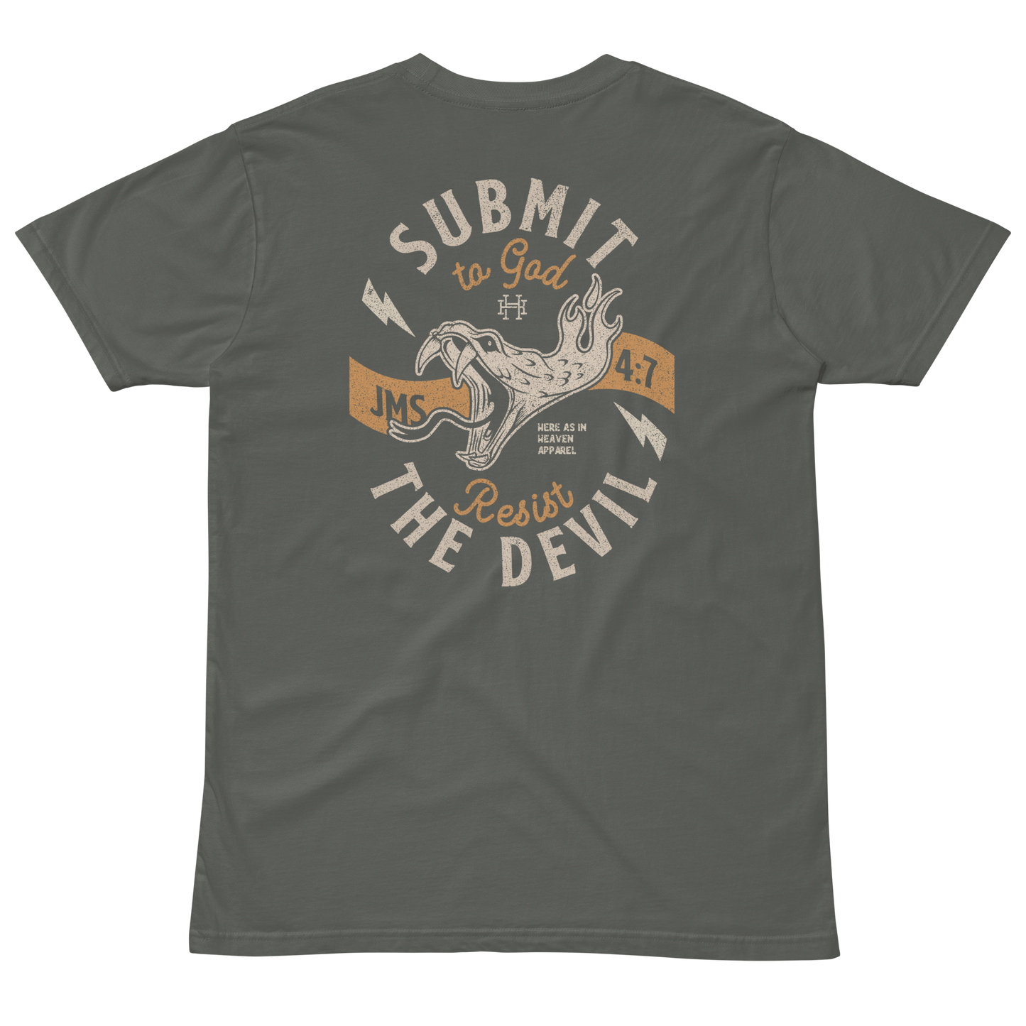 Submit to God | Resist the Devil: Unisex Premium Tee