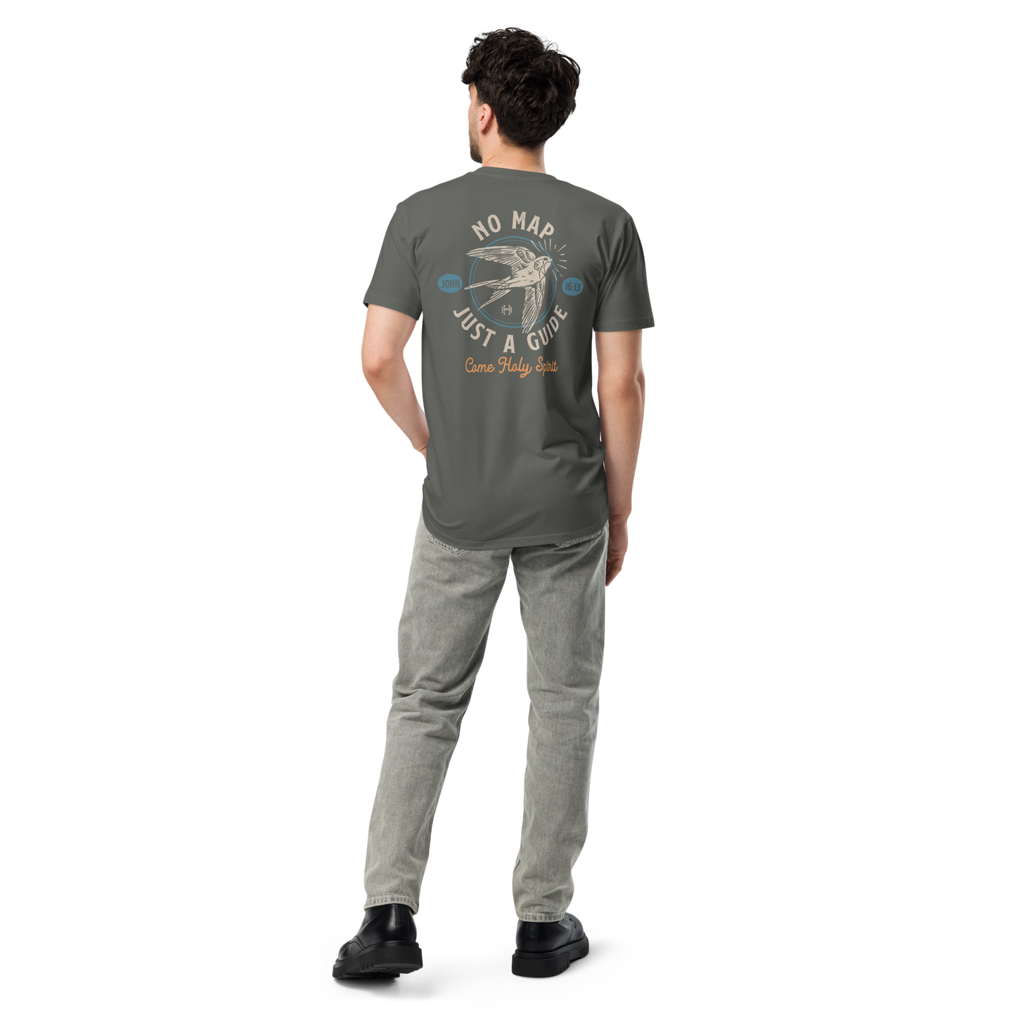 No Map, Just a Guide: Unisex Premium Tee