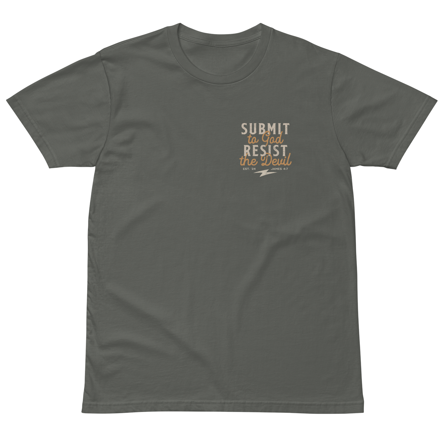 Submit to God | Resist the Devil: Unisex Premium Tee