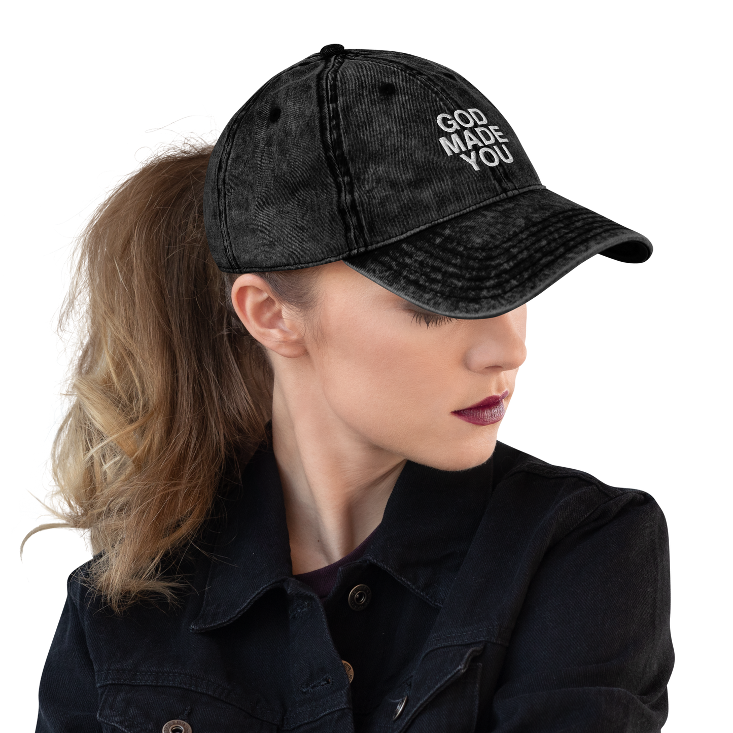 God Made You - Vintage Cotton Twill Cap