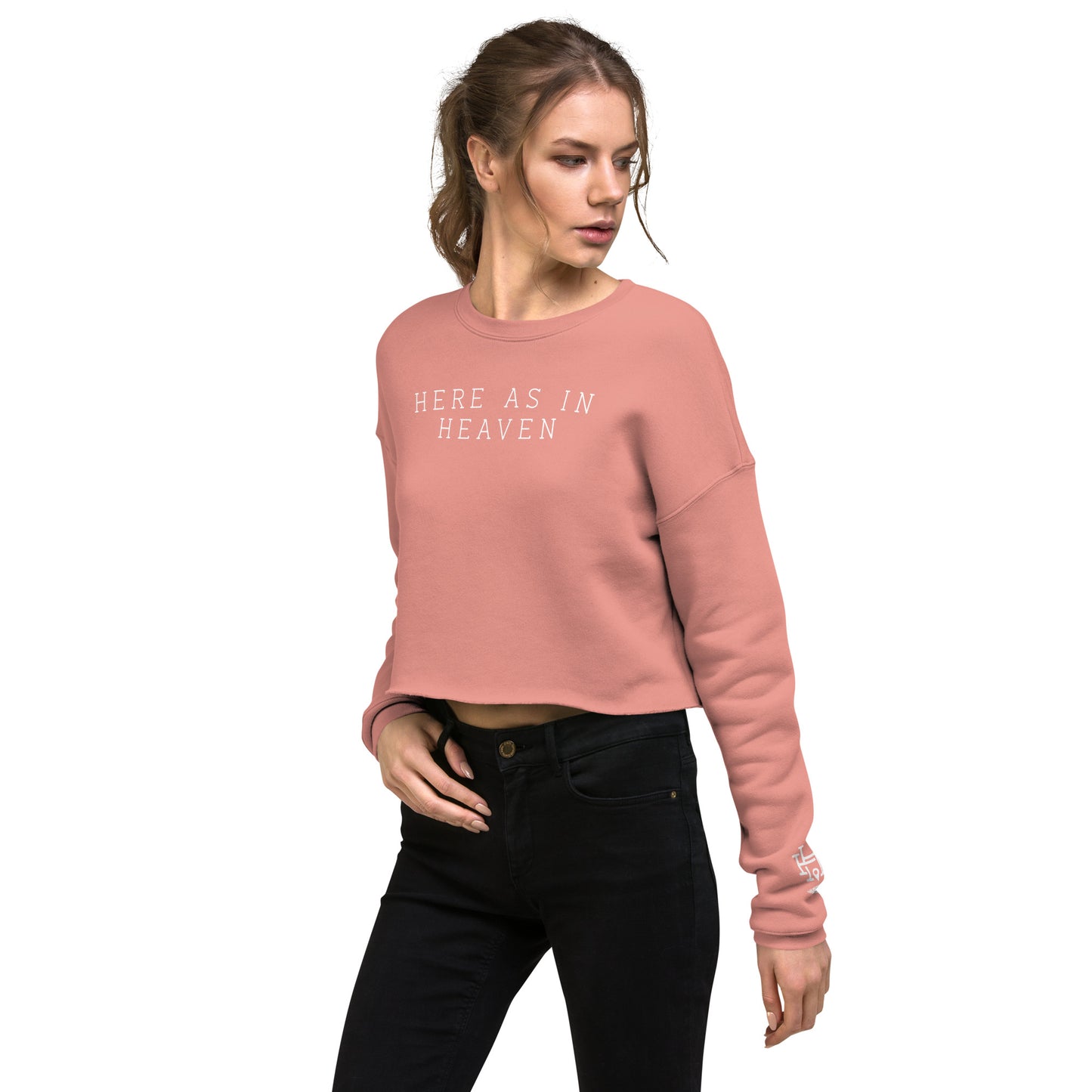 Here as in Heaven: Simple Crop Sweatshirt