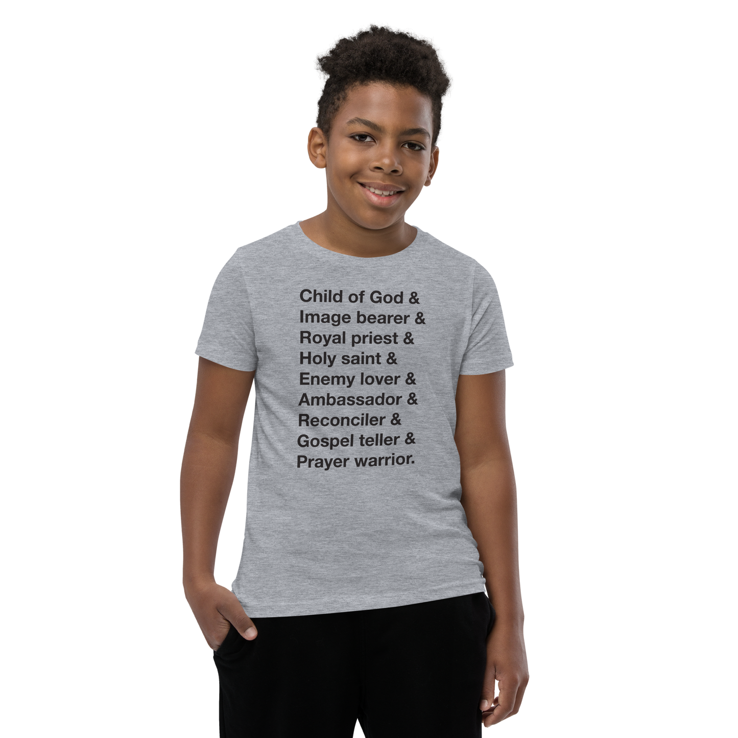 Who I Am: Youth Short Sleeve Tee