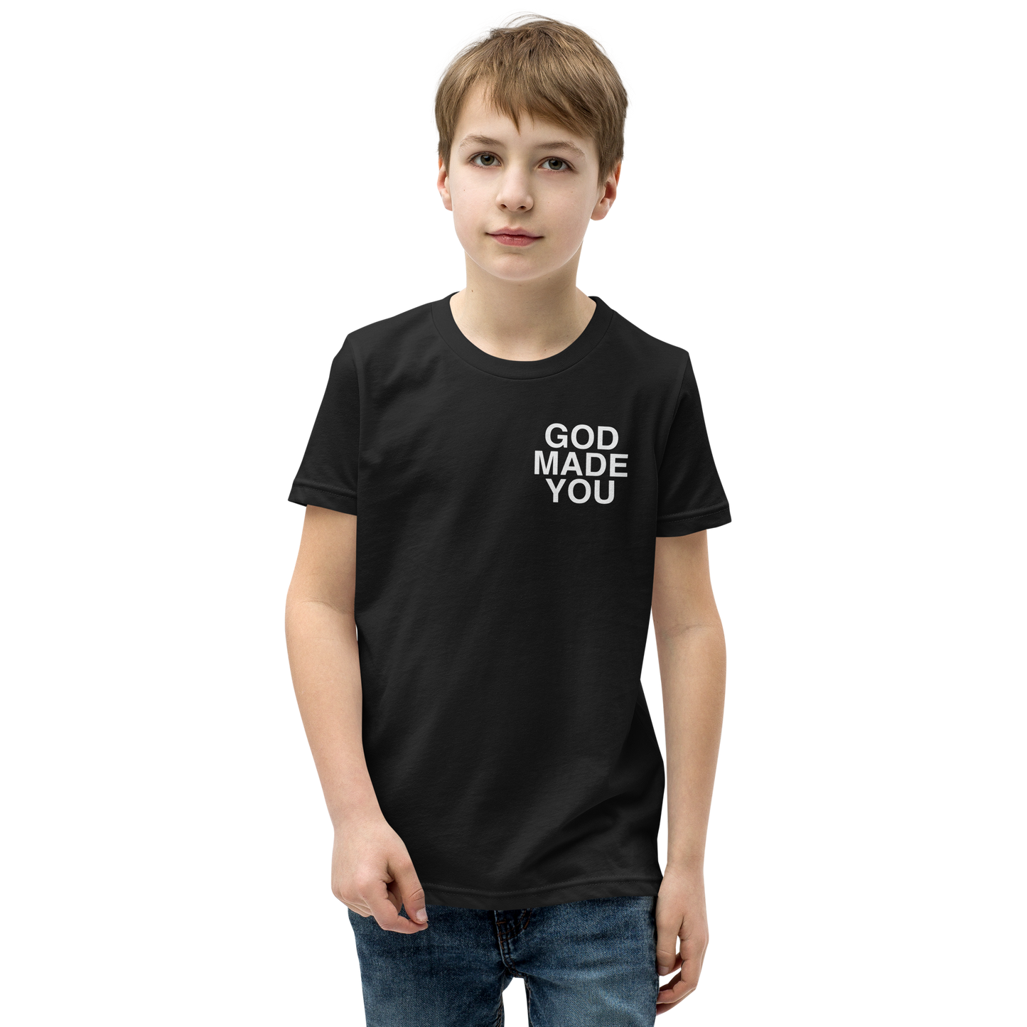 God Made You - Unisex Youth Short Sleeve Tee