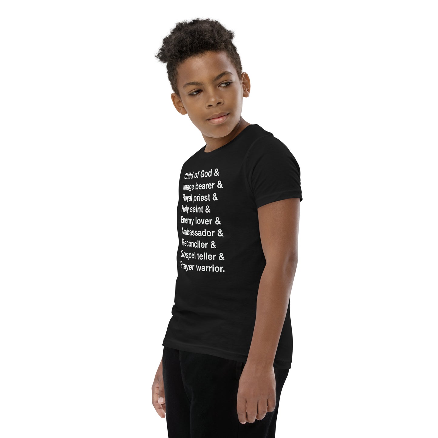 Who I Am: Youth Short Sleeve Tee