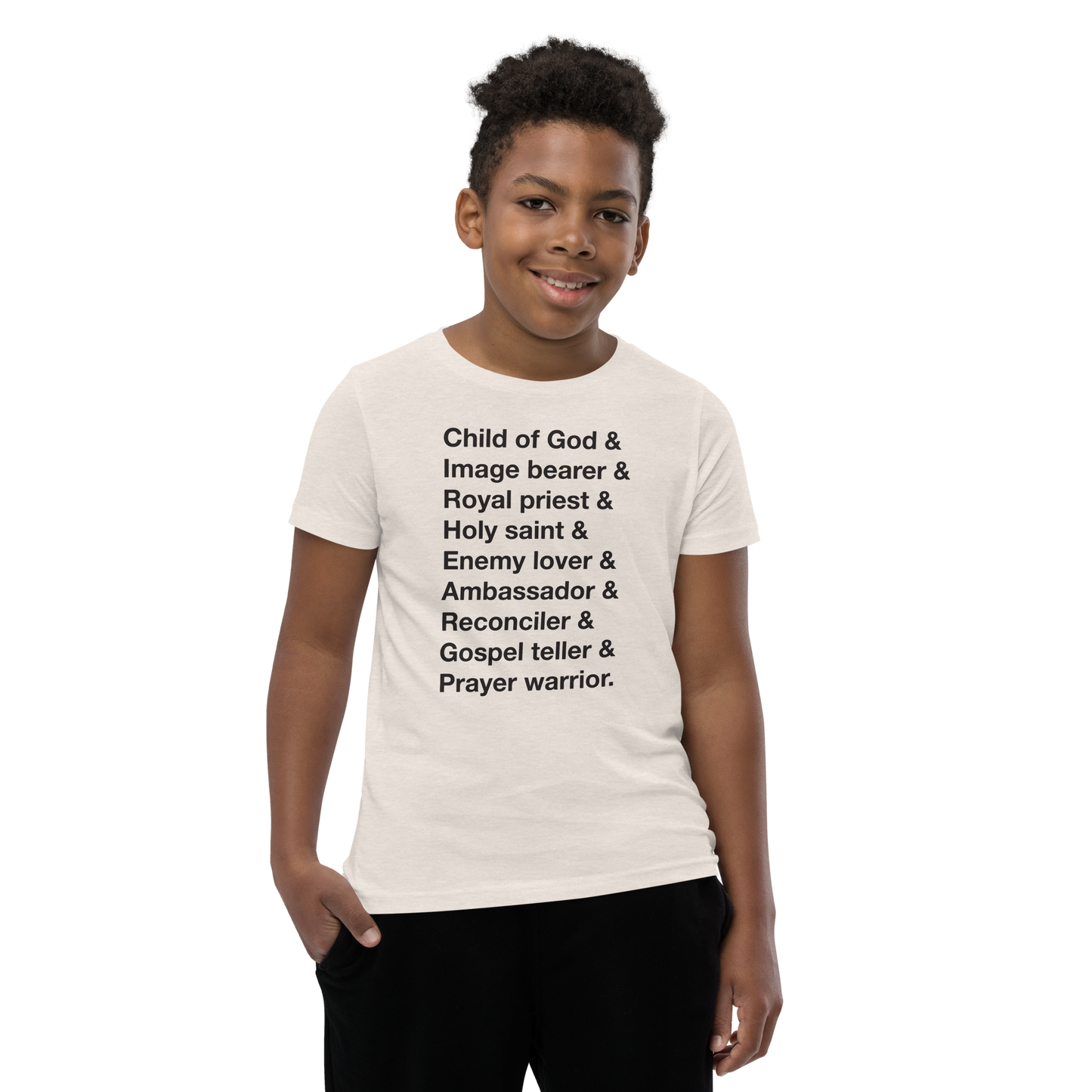 Who I Am: Youth Short Sleeve Tee