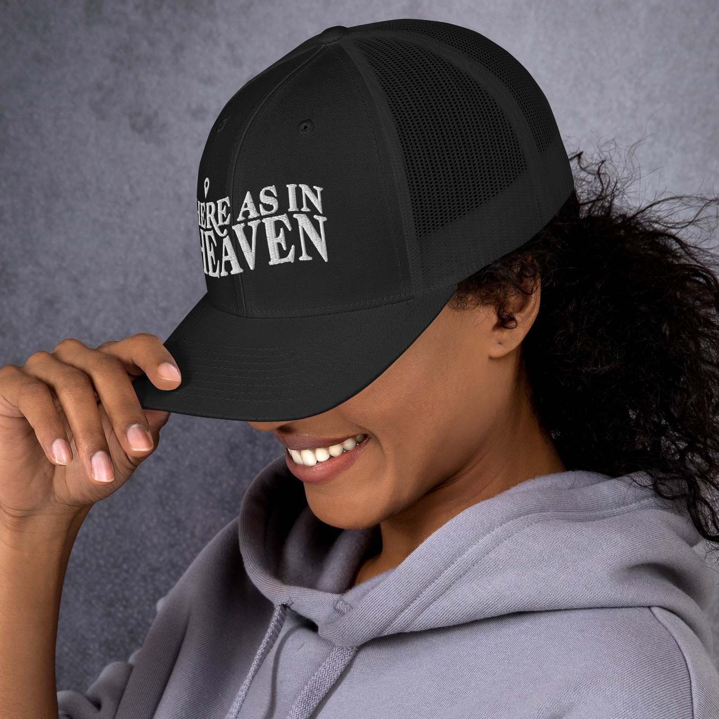 Here as in Heaven: Trucker Cap