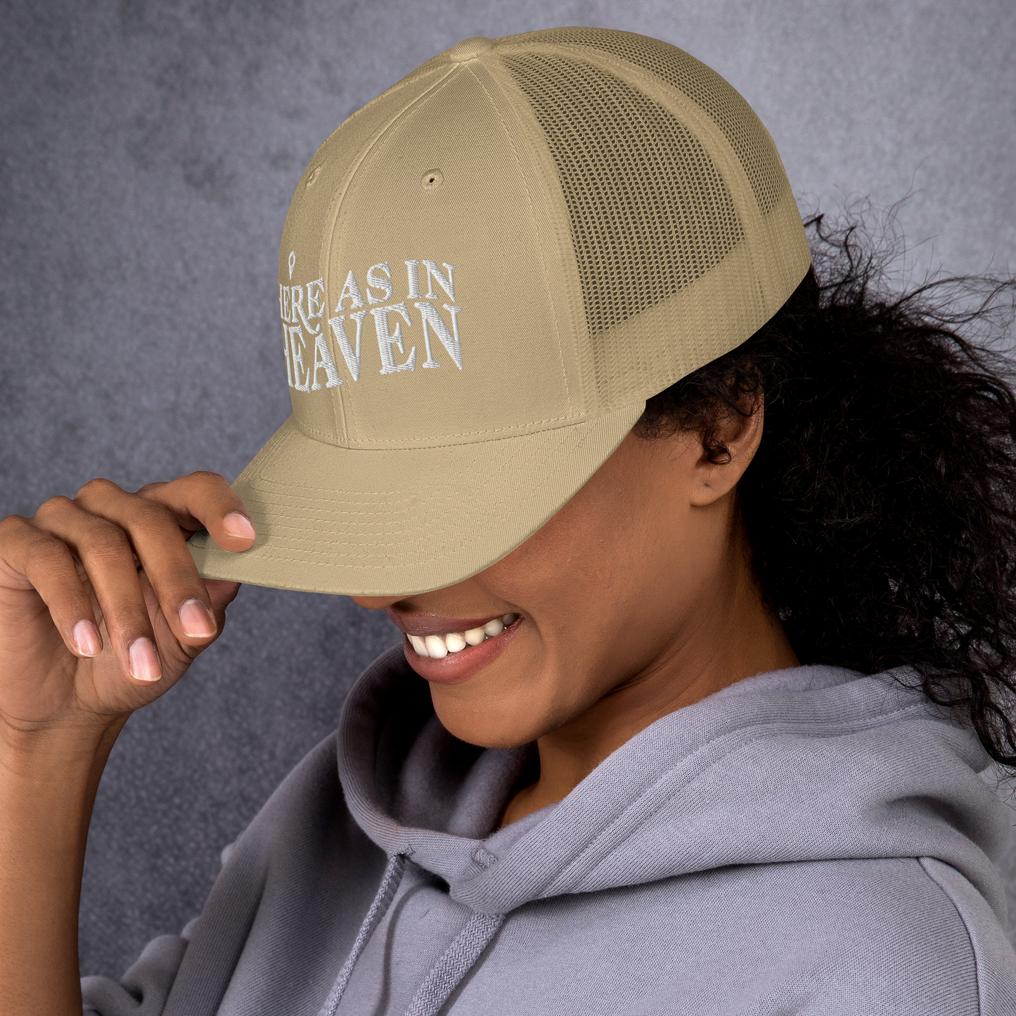 Here as in Heaven: Trucker Cap