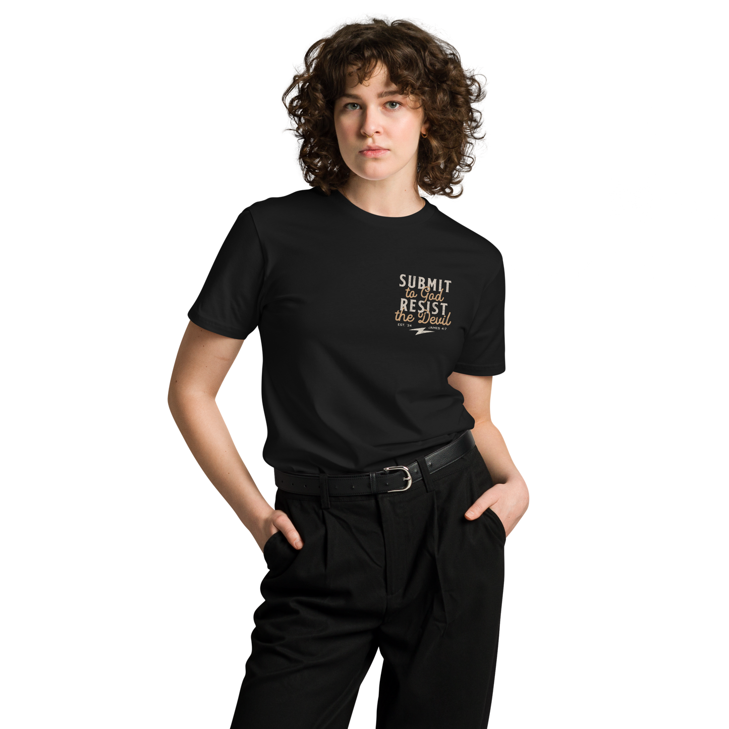 Submit to God | Resist the Devil: Unisex Premium Tee