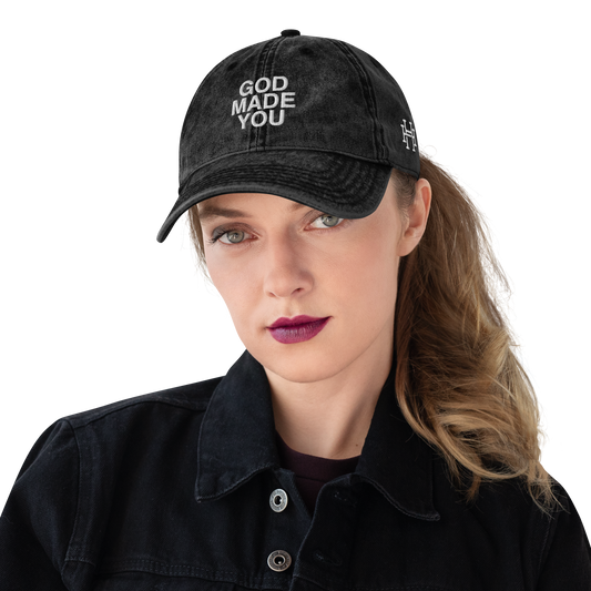 God Made You - Vintage Cotton Twill Cap