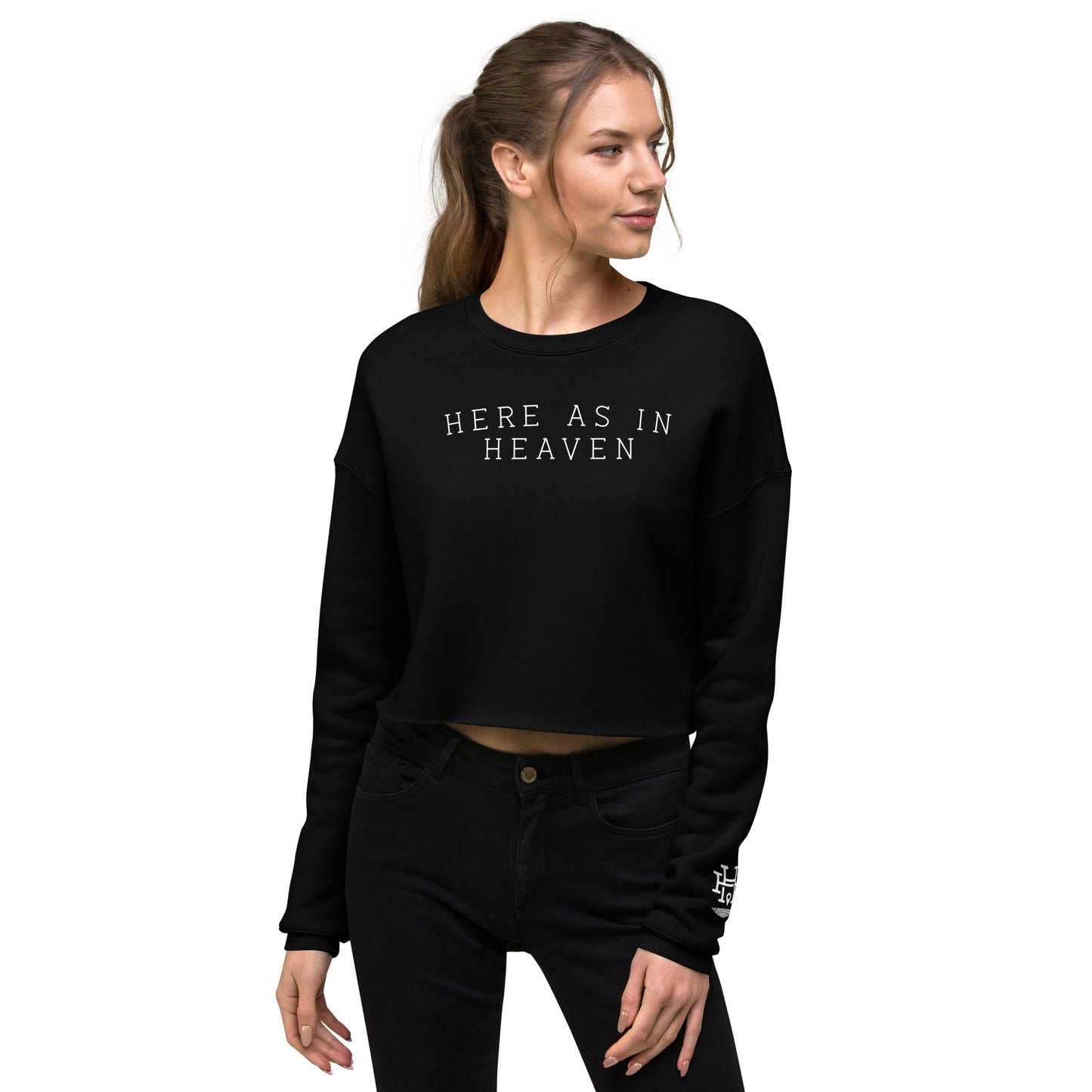 Here as in Heaven: Simple Crop Sweatshirt