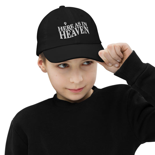 Here as in Heaven: Youth Baseball Cap